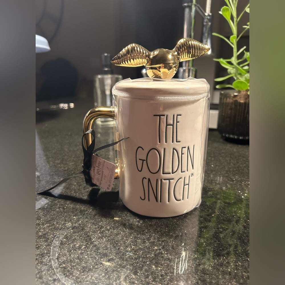 Golden Snitch Rae Dunn X Harry Potter Mug